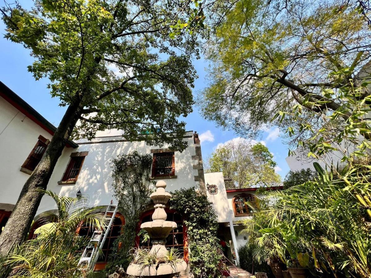 Boutique Hotel And Gallery In San Angel Inn Мехико Экстерьер фото